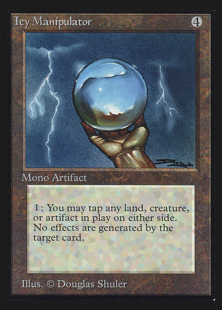 Icy Manipulator (CEI-249) - Intl. Collectors' Edition - Premium MTG Single from Wizards of the Coast - Just $10.32! Shop now at Game Crave Tournament Store