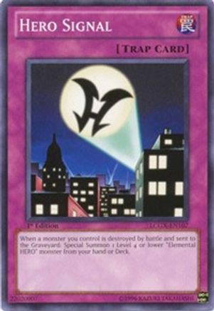 Hero Signal (LCGX-EN107) - Legendary Collection 2 Unlimited - Premium Yugioh Single from Konami - Just $0.08! Shop now at Game Crave Tournament Store