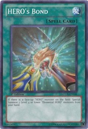 HERO'S Bond (LCGX-EN106) - Legendary Collection 2 Unlimited - Premium Yugioh Single from Konami - Just $0.80! Shop now at Game Crave Tournament Store