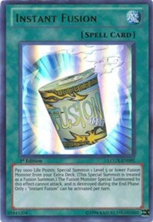 Instant Fusion (LCGX-EN095) - Legendary Collection 2 Unlimited - Premium Yugioh Single from Konami - Just $0.40! Shop now at Game Crave Tournament Store