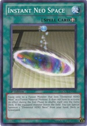 Instant Neo Space (LCGX-EN102) - Legendary Collection 2 Unlimited - Premium Yugioh Single from Konami - Just $0.25! Shop now at Game Crave Tournament Store