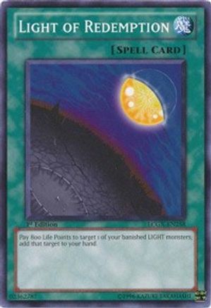 Light of Redemption (LCGX-EN258) - Legendary Collection 2 Unlimited - Premium Yugioh Single from Konami - Just $0.25! Shop now at Game Crave Tournament Store