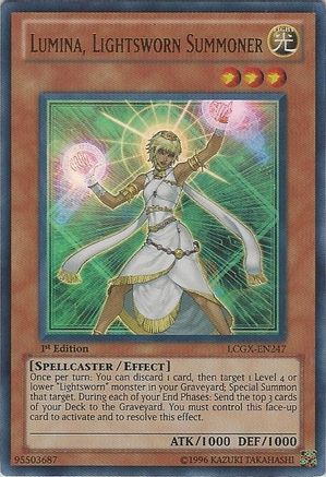 Lumina, Lightsworn Summoner (LCGX-EN247) - Legendary Collection 2 1st Edition - Premium Yugioh Single from Konami - Just $1.12! Shop now at Game Crave Tournament Store