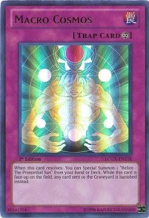 Macro Cosmos (LCGX-EN218) - Legendary Collection 2 1st Edition - Premium Yugioh Single from Konami - Just $0.64! Shop now at Game Crave Tournament Store