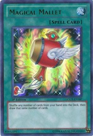 Magical Mallet (LCGX-EN187) - Legendary Collection 2 Unlimited - Premium Yugioh Single from Konami - Just $2.73! Shop now at Game Crave Tournament Store