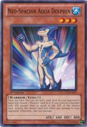 Neo-Spacian Aqua Dolphin (LCGX-EN017) - Legendary Collection 2 Unlimited - Premium Yugioh Single from Konami - Just $0.25! Shop now at Game Crave Tournament Store