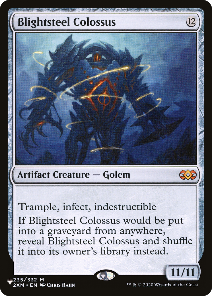 Blightsteel Colossus (PLIST-998) - The List - Premium MTG Single from Wizards of the Coast - Just $8.42! Shop now at Game Crave Tournament Store