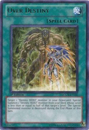 Over Destiny (LCGX-EN146) - Legendary Collection 2 Unlimited - Premium Yugioh Single from Konami - Just $0.08! Shop now at Game Crave Tournament Store