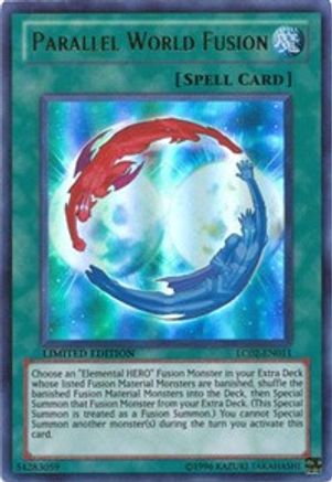 Parallel World Fusion (LC02-EN011) - Legendary Collection 2 Limited - Premium Yugioh Single from Konami - Just $0.24! Shop now at Game Crave Tournament Store