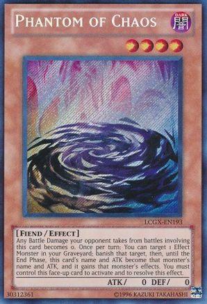Phantom of Chaos (LCGX-EN193) - Legendary Collection 2 Unlimited - Premium Yugioh Single from Konami - Just $5.13! Shop now at Game Crave Tournament Store