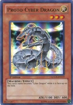 Proto-Cyber Dragon (LCGX-EN177) - Legendary Collection 2 1st Edition - Premium Yugioh Single from Konami - Just $2.06! Shop now at Game Crave Tournament Store