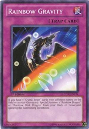 Rainbow Gravity (LCGX-EN174) - Legendary Collection 2 1st Edition - Premium Yugioh Single from Konami - Just $0.08! Shop now at Game Crave Tournament Store