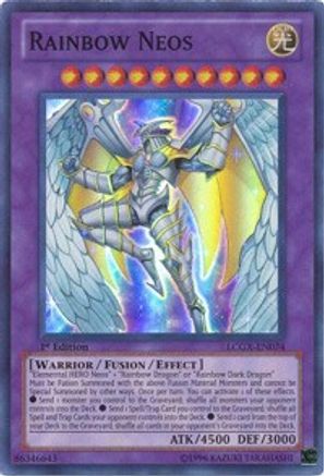 Rainbow Neos (LCGX-EN074) - Legendary Collection 2 1st Edition - Premium Yugioh Single from Konami - Just $2.27! Shop now at Game Crave Tournament Store