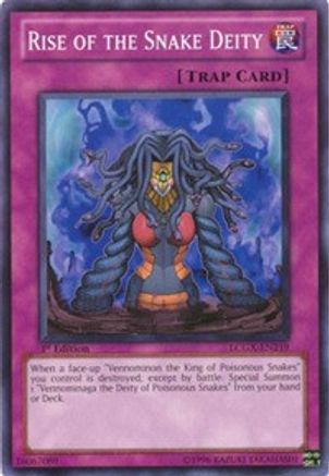 Rise of the Snake Deity (LCGX-EN219) - Legendary Collection 2 1st Edition - Premium Yugioh Single from Konami - Just $0.25! Shop now at Game Crave Tournament Store