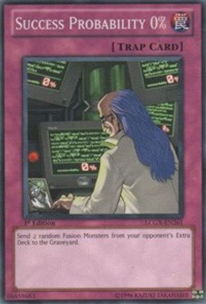 Success Probability 0% (LCGX-EN261) - Legendary Collection 2 1st Edition - Premium Yugioh Single from Konami - Just $0.25! Shop now at Game Crave Tournament Store