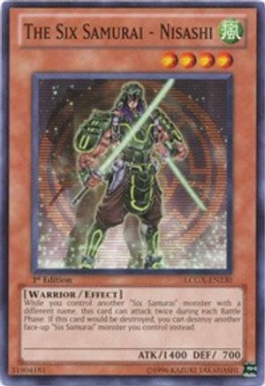 The Six Samurai - Nisashi (LCGX-EN230) - Legendary Collection 2 1st Edition - Premium Yugioh Single from Konami - Just $0.25! Shop now at Game Crave Tournament Store