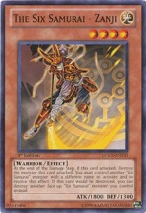 The Six Samurai - Zanji (LCGX-EN231) - Legendary Collection 2 1st Edition - Premium Yugioh Single from Konami - Just $0.50! Shop now at Game Crave Tournament Store