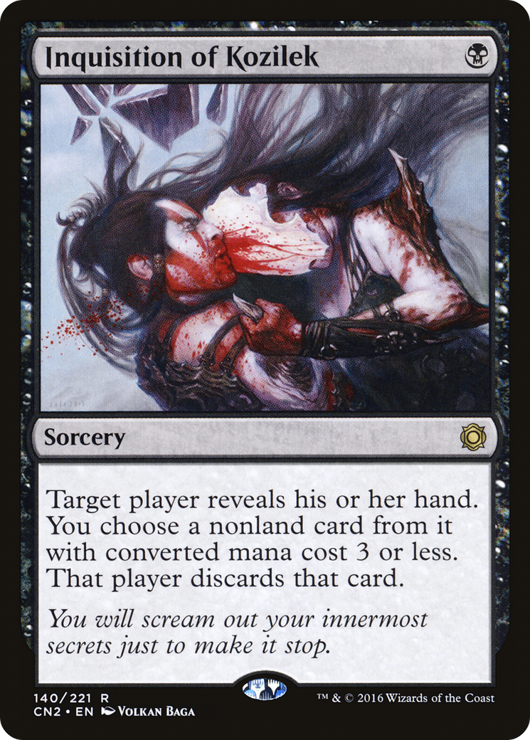 Inquisition of Kozilek (CN2-140) - Conspiracy: Take the Crown - Premium MTG Single from Wizards of the Coast - Just $0.10! Shop now at Game Crave Tournament Store