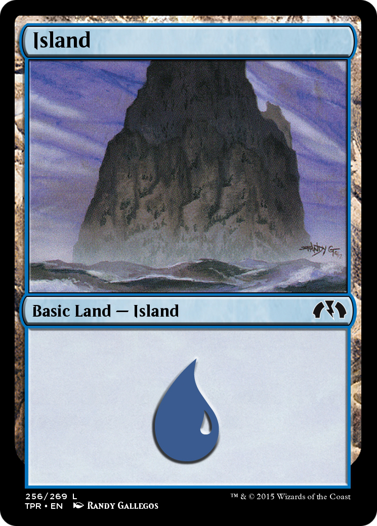 Island (TPR-256) - Tempest Remastered - Premium MTG Single from Wizards of the Coast - Just $0! Shop now at Game Crave Tournament Store