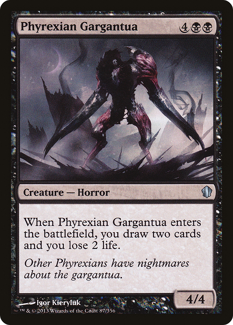Phyrexian Gargantua (C13-087) - Commander 2013 - Premium MTG Single from Wizards of the Coast - Just $0.08! Shop now at Game Crave Tournament Store