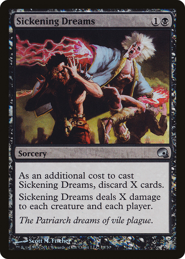 Sickening Dreams (PD3-018) - Premium Deck Series: Graveborn Foil - Premium MTG Single from Wizards of the Coast - Just $0.16! Shop now at Game Crave Tournament Store