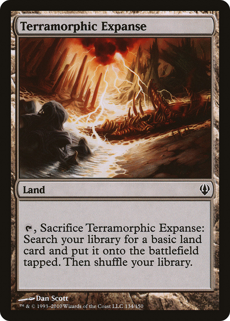 Terramorphic Expanse (ARC-134) - Archenemy - Premium MTG Single from Wizards of the Coast - Just $0.08! Shop now at Game Crave Tournament Store