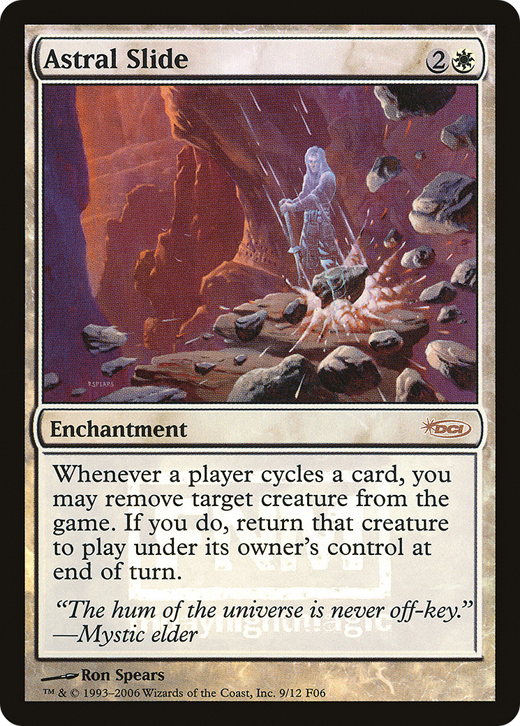 Astral Slide (F06-009) - Friday Night Magic 2006 Foil - Premium MTG Single from Wizards of the Coast - Just $1.89! Shop now at Game Crave Tournament Store