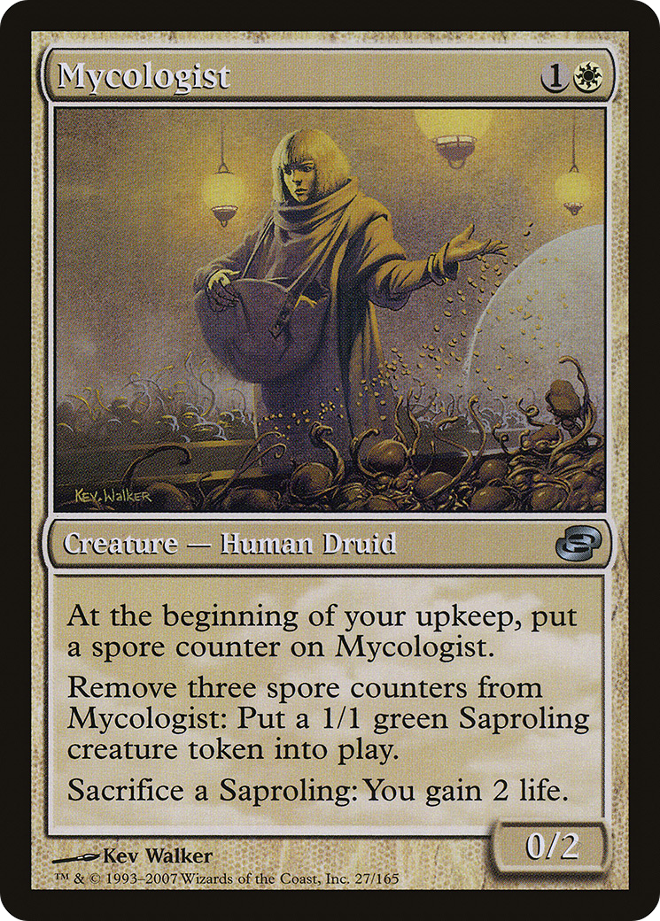 Mycologist (PLC-027) - Planar Chaos: (colorshifted) Foil - Premium MTG Single from Wizards of the Coast - Just $1.60! Shop now at Game Crave Tournament Store