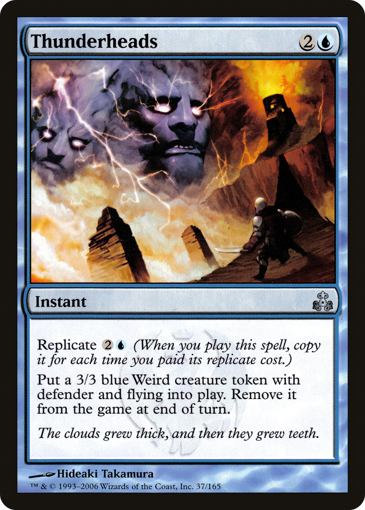 Thunderheads (GPT-037) - Guildpact - Premium MTG Single from Wizards of the Coast - Just $0.08! Shop now at Game Crave Tournament Store
