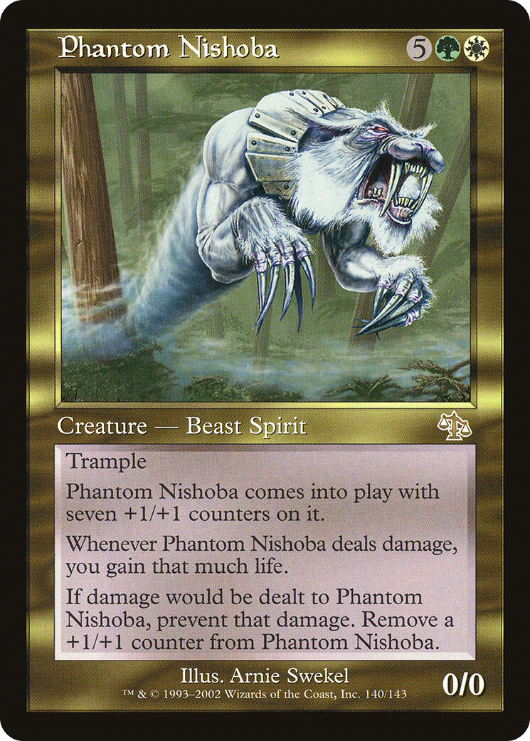 Phantom Nishoba (JUD-140) - Judgment - Premium MTG Single from Wizards of the Coast - Just $0.85! Shop now at Game Crave Tournament Store