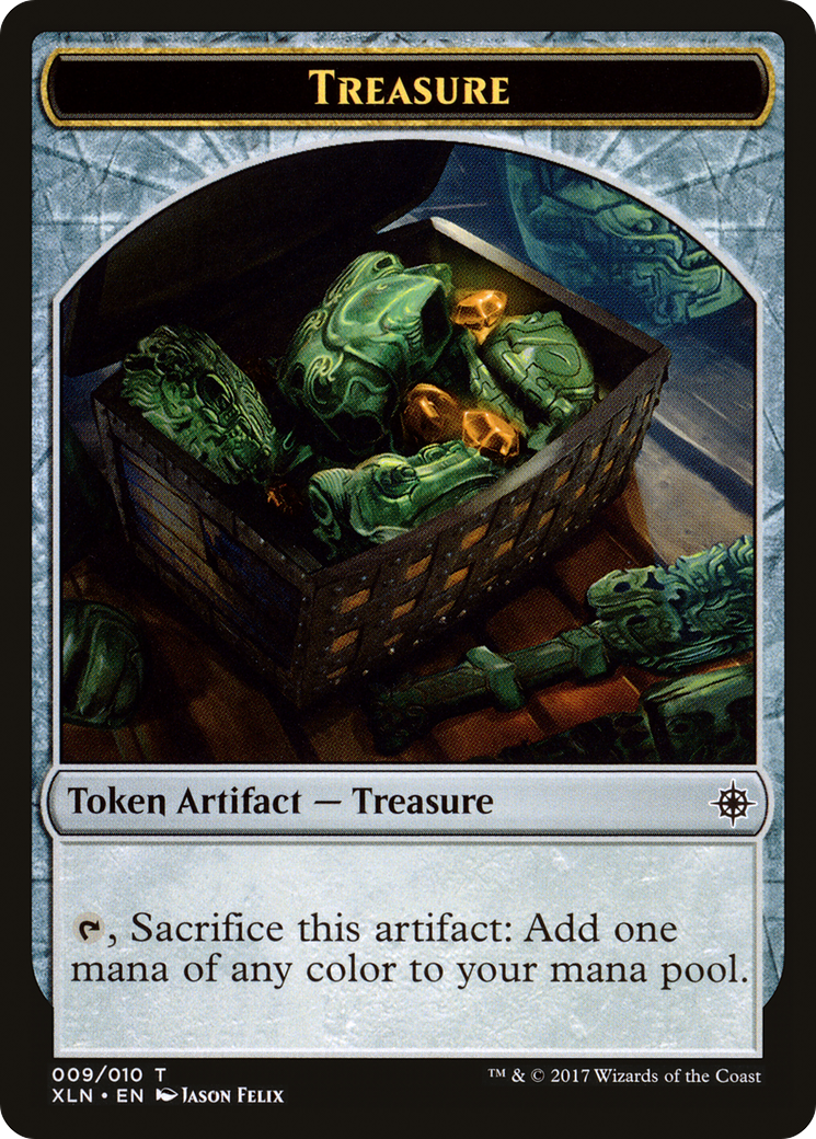 Treasure (TXLN-009) - Ixalan Tokens - Premium MTG Single from Wizards of the Coast - Just $0.08! Shop now at Game Crave Tournament Store