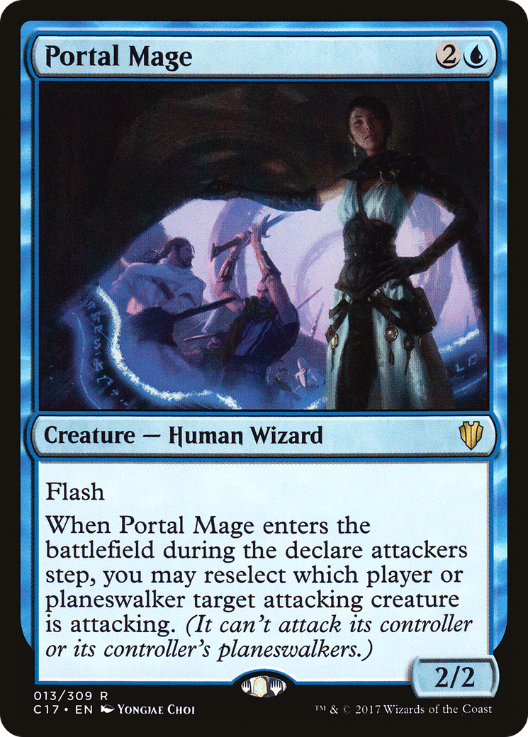Portal Mage (C17-013) - Commander 2017 - Premium MTG Single from Wizards of the Coast - Just $0.08! Shop now at Game Crave Tournament Store