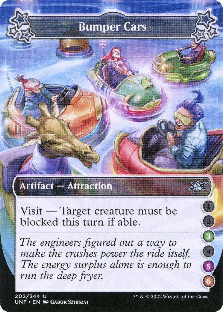 Bumper Cars (UNF-202E) - Unfinity - Premium MTG Single from Wizards of the Coast - Just $0.25! Shop now at Game Crave Tournament Store