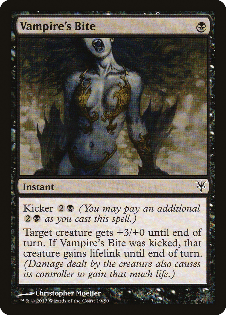 Vampire's Bite (DDK-019) - Duel Decks: Sorin vs. Tibalt - Premium MTG Single from Wizards of the Coast - Just $0.08! Shop now at Game Crave Tournament Store