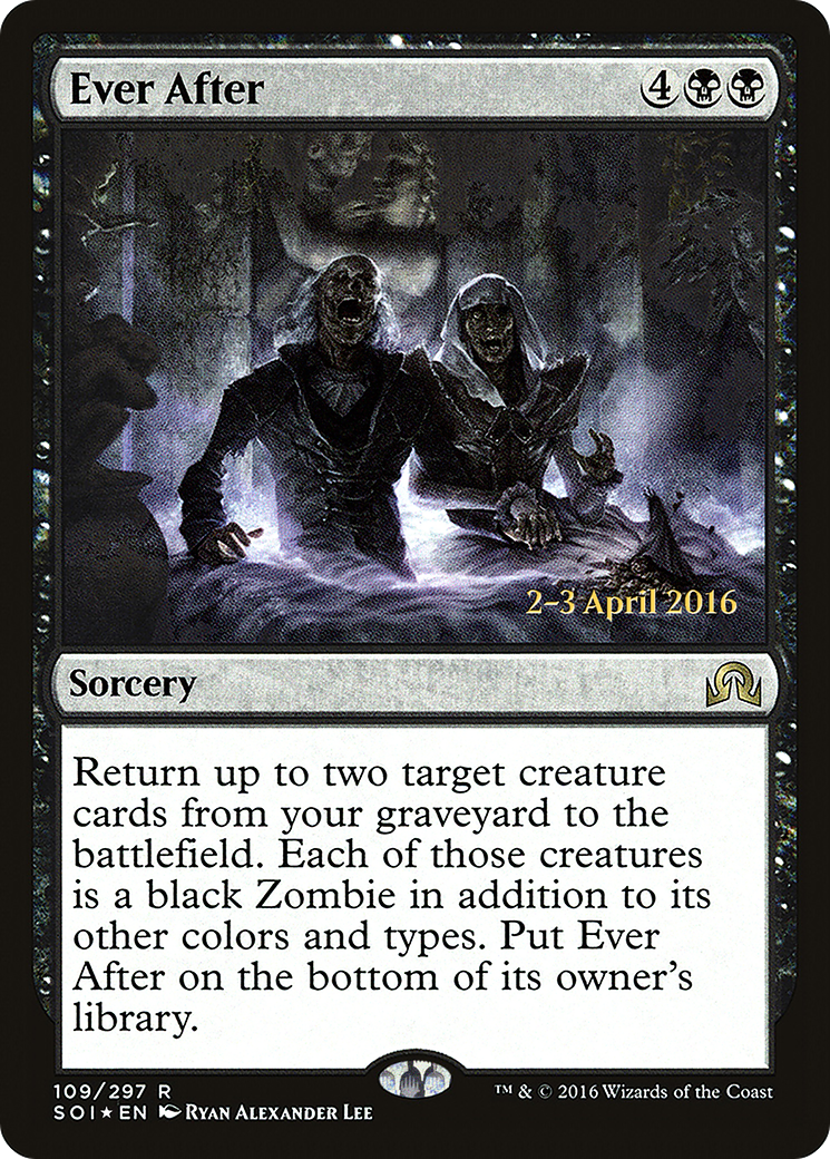 Ever After (PSOI-109S) - Shadows over Innistrad Promos Foil - Premium MTG Single from Wizards of the Coast - Just $1.59! Shop now at Game Crave Tournament Store