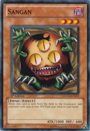 Sangan (SDGU-EN017) - Structure Deck: Gates of the Underworld 1st Edition - Premium Yugioh Single from Konami - Just $0.41! Shop now at Game Crave Tournament Store