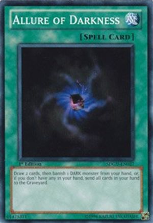 Allure of Darkness (SDGU-EN027) - Structure Deck: Gates of the Underworld 1st Edition - Premium Yugioh Single from Konami - Just $0.42! Shop now at Game Crave Tournament Store