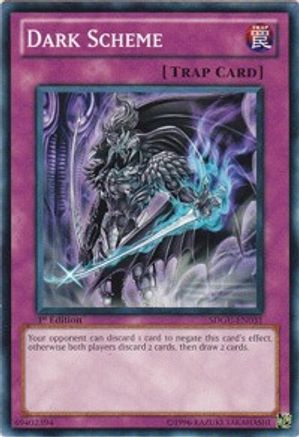 Dark Scheme (SDGU-EN031) - Structure Deck: Gates of the Underworld 1st Edition - Premium Yugioh Single from Konami - Just $0.09! Shop now at Game Crave Tournament Store