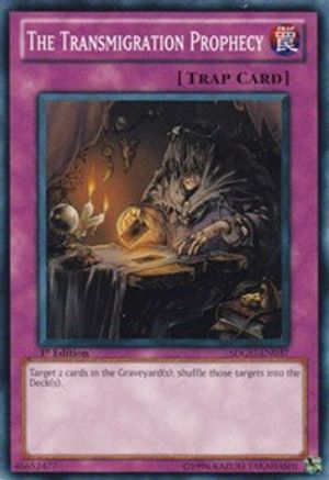 The Transmigration Prophecy (SDGU-EN037) - Structure Deck: Gates of the Underworld 1st Edition - Premium Yugioh Single from Konami - Just $0.34! Shop now at Game Crave Tournament Store