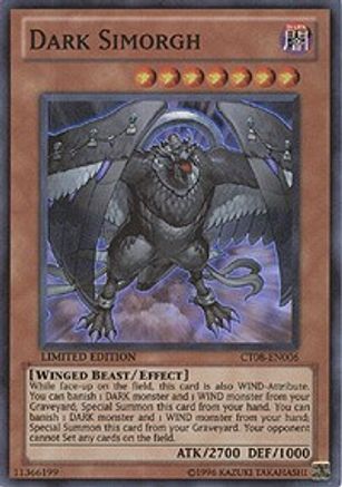 Dark Simorgh (CT08-EN006) - 2011 Collectors Tins Limited - Premium Yugioh Single from Konami - Just $1.70! Shop now at Game Crave Tournament Store