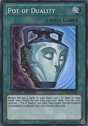 Pot of Duality (CT08-EN008) - 2011 Collectors Tins Limited - Premium Yugioh Single from Konami - Just $0.44! Shop now at Game Crave Tournament Store