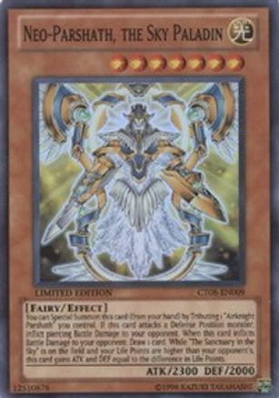 Neo-Parshath, The Sky Paladin (CT08-EN009) - 2011 Collectors Tins Limited - Premium Yugioh Single from Konami - Just $0.26! Shop now at Game Crave Tournament Store