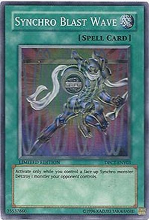 Synchro Blast Wave (DPCT-ENY03) - 2010 Duelist Pack Collection Tin Limited - Premium Yugioh Single from Konami - Just $0.25! Shop now at Game Crave Tournament Store