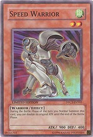Speed Warrior (DPCT-ENY05) - 2010 Duelist Pack Collection Tin Limited - Premium Yugioh Single from Konami - Just $0.62! Shop now at Game Crave Tournament Store