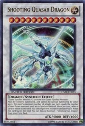 Shooting Quasar Dragon (JUMP-EN055) - Shonen Jump Magazine Promos Limited - Premium Yugioh Single from Konami - Just $17.78! Shop now at Game Crave Tournament Store