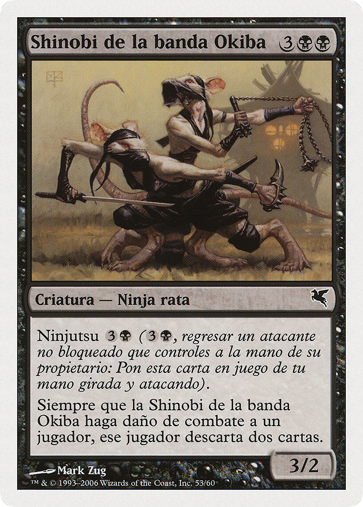 Okiba-Gang Shinobi (PSAL-E53) - Salvat 2005 - Premium MTG Single from Wizards of the Coast - Just $0! Shop now at Game Crave Tournament Store