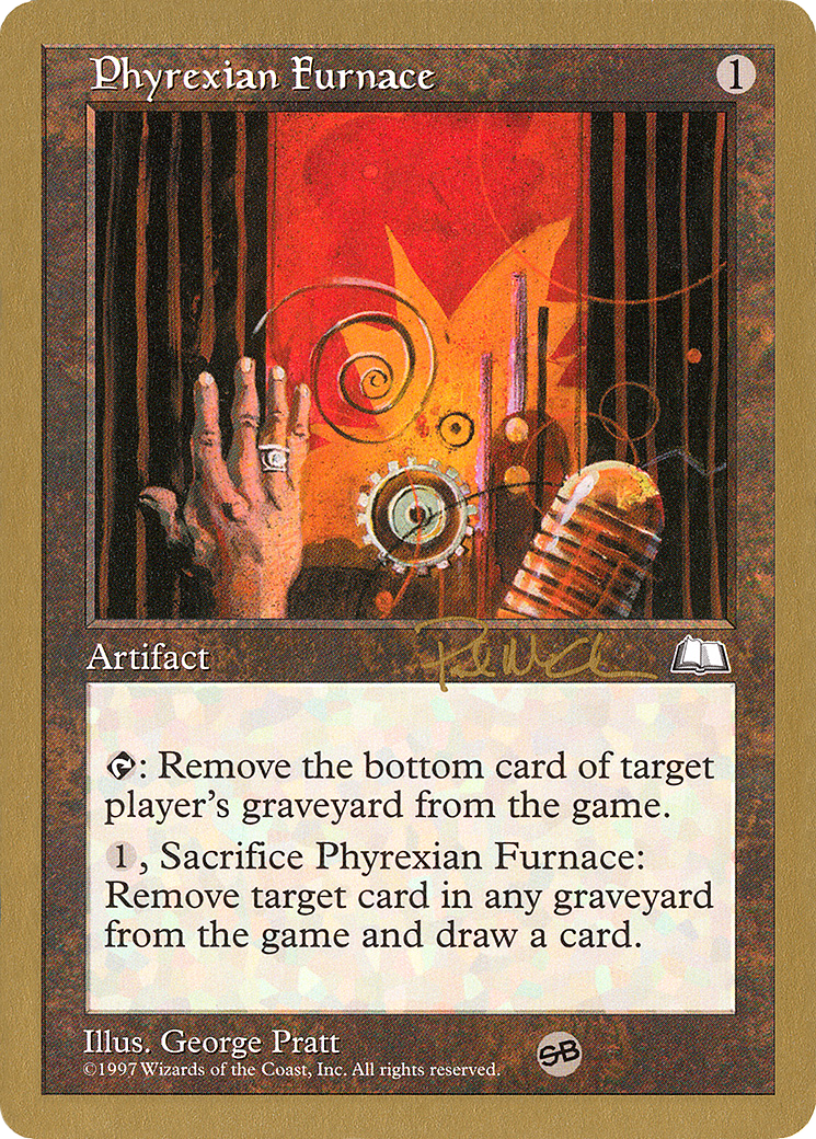 Phyrexian Furnace (WC97-PM155SB) - World Championship Decks 1997 - Premium MTG Single from Wizards of the Coast - Just $2.40! Shop now at Game Crave Tournament Store