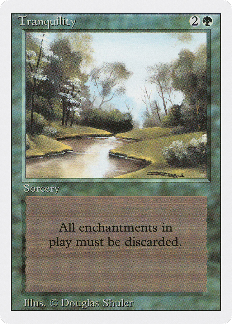 Tranquility (3ED-221) - Revised Edition - Premium MTG Single from Wizards of the Coast - Just $0.25! Shop now at Game Crave Tournament Store