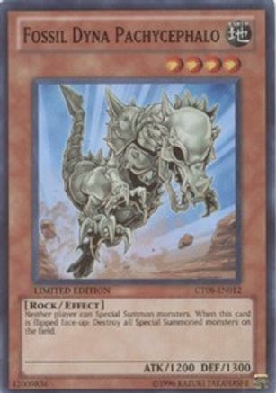 Fossil Dyna Pachycephalo (CT08-EN012) - 2011 Collectors Tins Limited - Premium Yugioh Single from Konami - Just $1.84! Shop now at Game Crave Tournament Store
