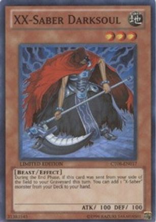 XX-Saber Darksoul (CT08-EN017) - 2011 Collectors Tins Limited - Premium Yugioh Single from Konami - Just $0.26! Shop now at Game Crave Tournament Store
